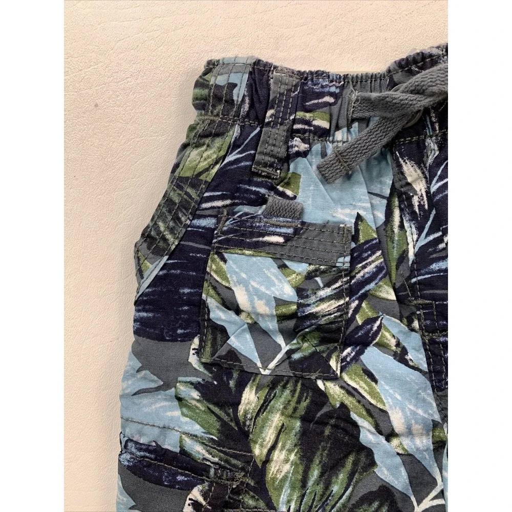 Baby Gap Toddler‎ Boy Size 12-18 Months Leaves Elastic Waist Cargo Pants NWT NEW